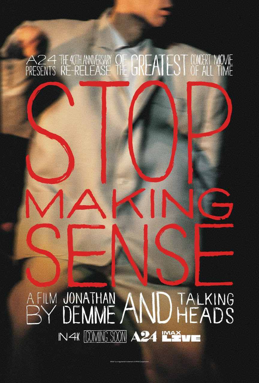 Stop Making Sense - koncertfilm klassiker i Svaneke Bio